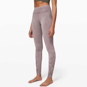 Lululemon Inner Glow Tight 28" in Washed Half Moon